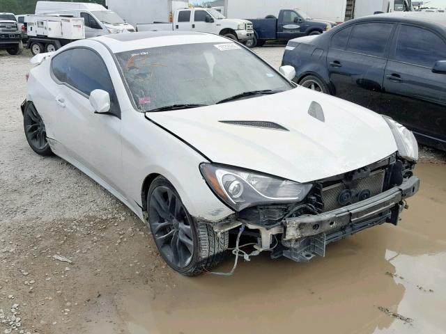 KMHHU6KJ6DU102722 - 2013 HYUNDAI GENESIS CO WHITE photo 1