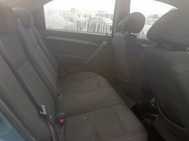 KL1TD56647B159278 - 2007 CHEVROLET AVEO BASE ლურჯი ფოტო 6