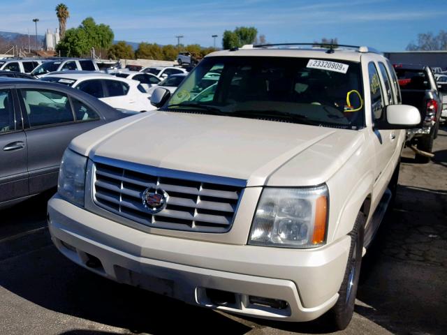 1GYEK63N53R276694 - 2003 CADILLAC ESCALADE L WHITE photo 2