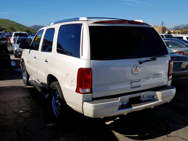 1GYEK63N53R276694 - 2003 CADILLAC ESCALADE L WHITE photo 3