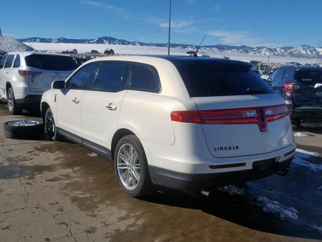 2LMHJ5AT3DBL53469 - 2013 LINCOLN MKT WHITE photo 3