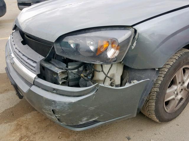 1G1ZT54805F206959 - 2005 CHEVROLET MALIBU LS GRAY photo 10