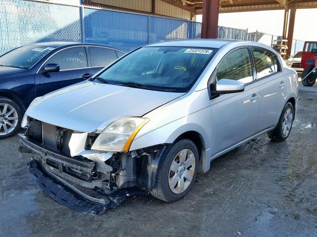 3N1AB61E69L674684 - 2009 NISSAN SENTRA 2.0 SILVER photo 2