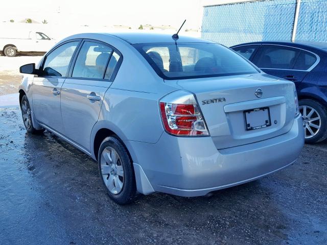 3N1AB61E69L674684 - 2009 NISSAN SENTRA 2.0 SILVER photo 3