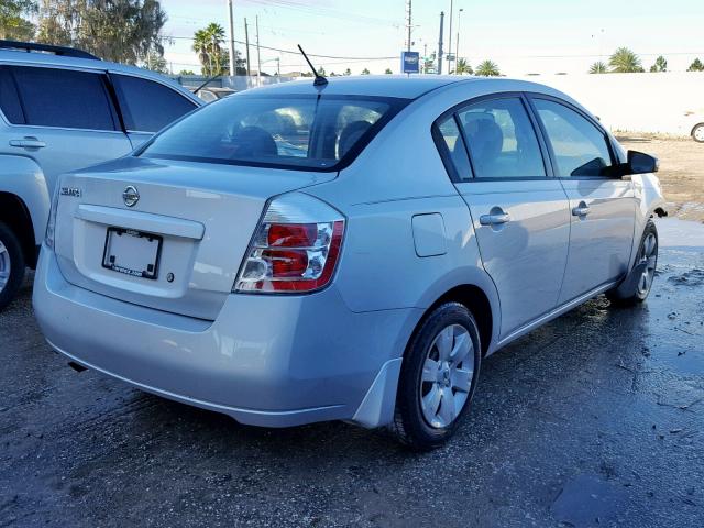 3N1AB61E69L674684 - 2009 NISSAN SENTRA 2.0 SILVER photo 4