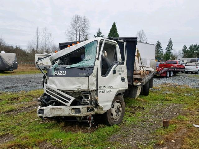 JALE5B16357300716 - 2005 ISUZU NQR WHITE photo 2