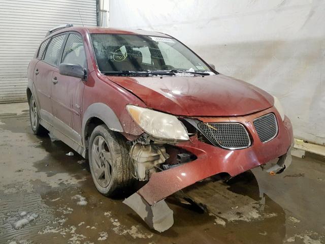 5Y2SL65806Z459714 - 2006 PONTIAC VIBE MAROON photo 1