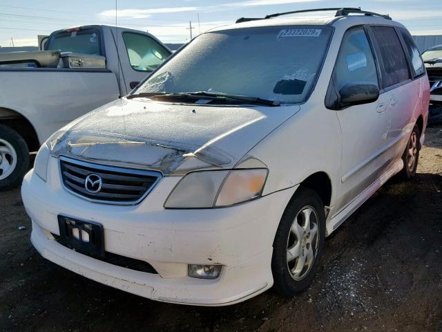 JM3LW28G7Y0121104 - 2000 MAZDA MPV WAGON WHITE photo 2