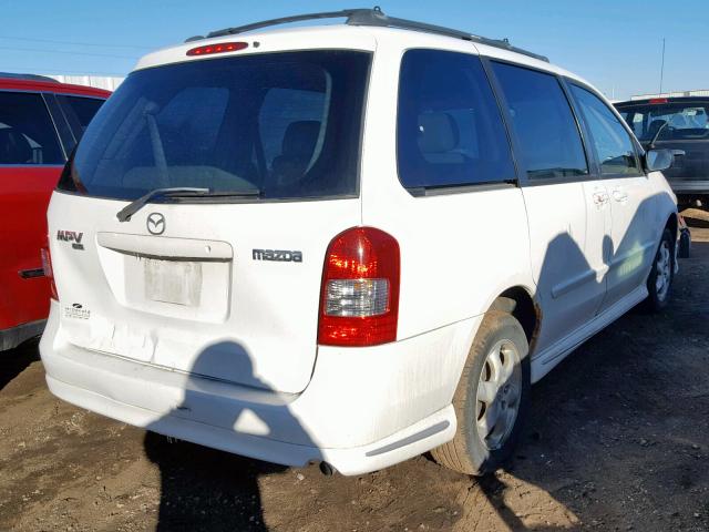 JM3LW28G7Y0121104 - 2000 MAZDA MPV WAGON WHITE photo 4