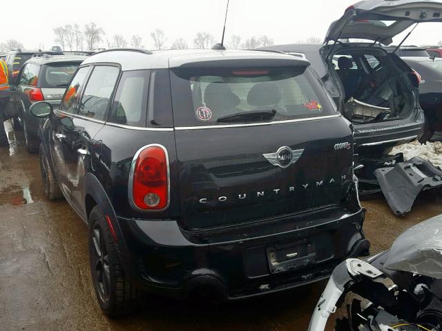 WMWZC5C59DWP33134 - 2013 MINI COOPER S C BLACK photo 3