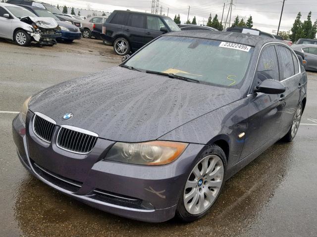 WBAVB33516KS33503 - 2006 BMW 330 I CHARCOAL photo 2