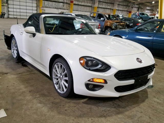 JC1NFAEK3H0104706 - 2017 FIAT 124 SPIDER WHITE photo 1