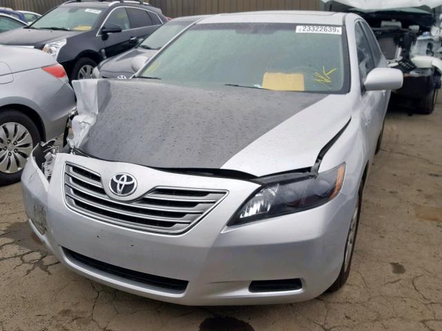 4T1BB46K99U068866 - 2009 TOYOTA CAMRY SILVER photo 2