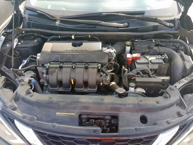 3N1AB7AP4GL670654 - 2016 NISSAN SENTRA S GRAY photo 7