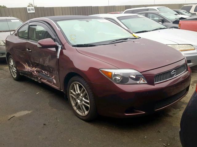 JTKDE177860114647 - 2006 TOYOTA SCION TC მუქწითელი ფოტო 1