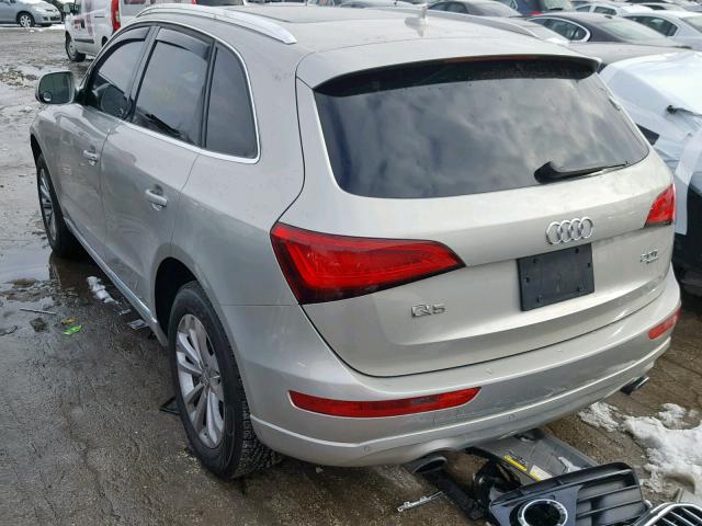 WA1LFAFP8DA099067 - 2013 AUDI Q5 PREMIUM TAN photo 3