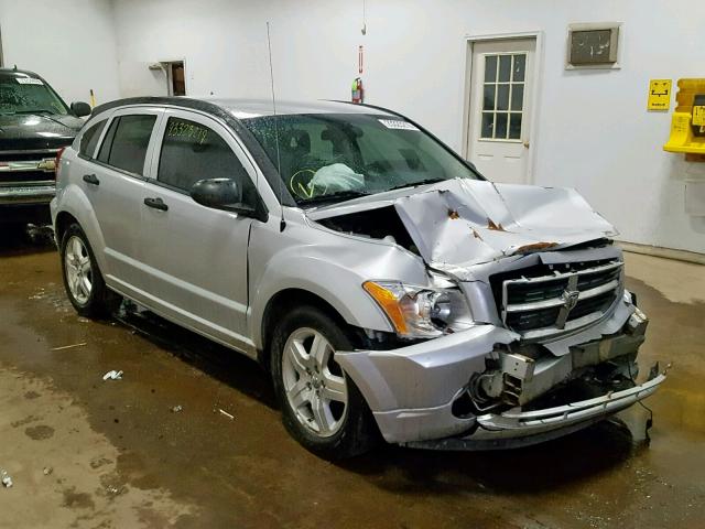 1B3HB48B28D506784 - 2008 DODGE CALIBER SX SILVER photo 1