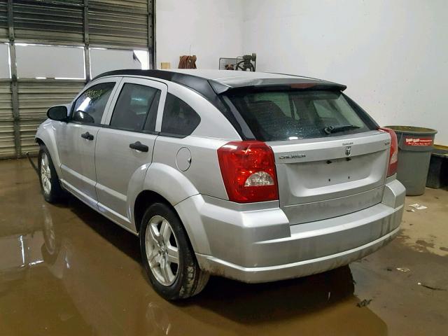 1B3HB48B28D506784 - 2008 DODGE CALIBER SX SILVER photo 3