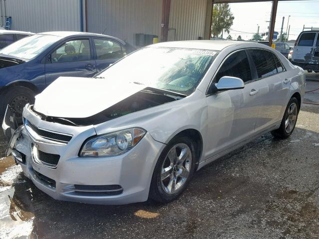 1G1ZC5E00AF198588 - 2010 CHEVROLET MALIBU 1LT 银色 照片 2
