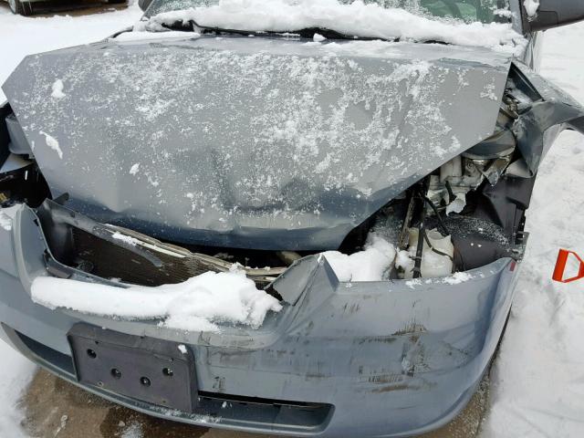 1G1ZS58F97F195863 - 2007 CHEVROLET MALIBU LS BLUE photo 9