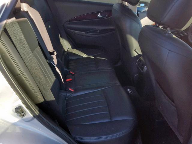 JN1AJ0HP4AM700412 - 2010 INFINITI EX35 BASE SILVER photo 6