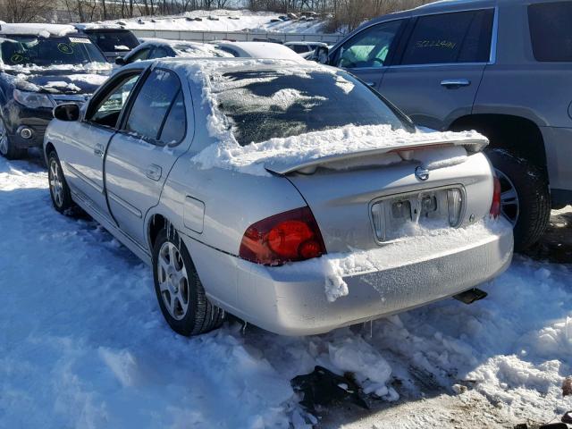 3N1AB51D56L581698 - 2006 NISSAN SENTRA SE- SILVER photo 3