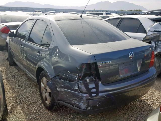 3VWSK69M43M133144 - 2003 VOLKSWAGEN JETTA GLS GRAY photo 3