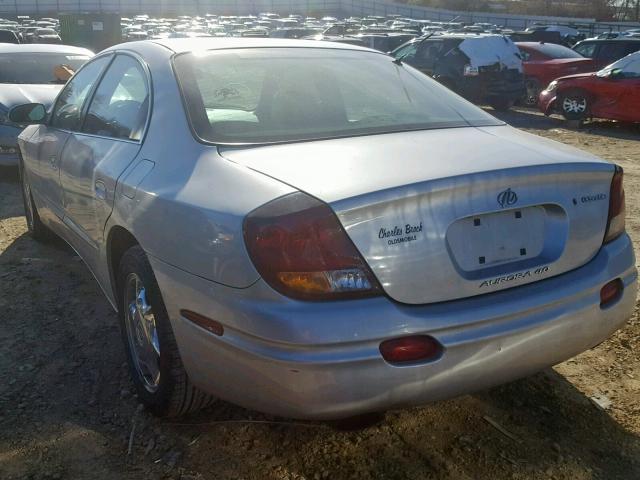 1G3GS64C314171206 - 2001 OLDSMOBILE AURORA 4.0 SILVER photo 3