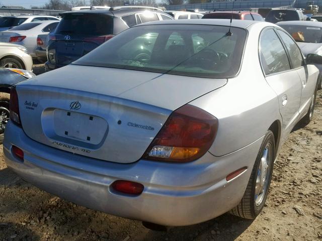 1G3GS64C314171206 - 2001 OLDSMOBILE AURORA 4.0 SILVER photo 4