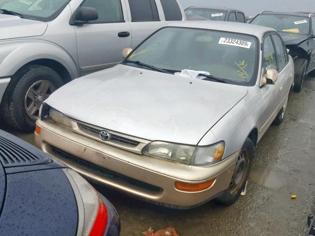 1NXBB02E7TZ406622 - 1996 TOYOTA COROLLA DX BROWN photo 2