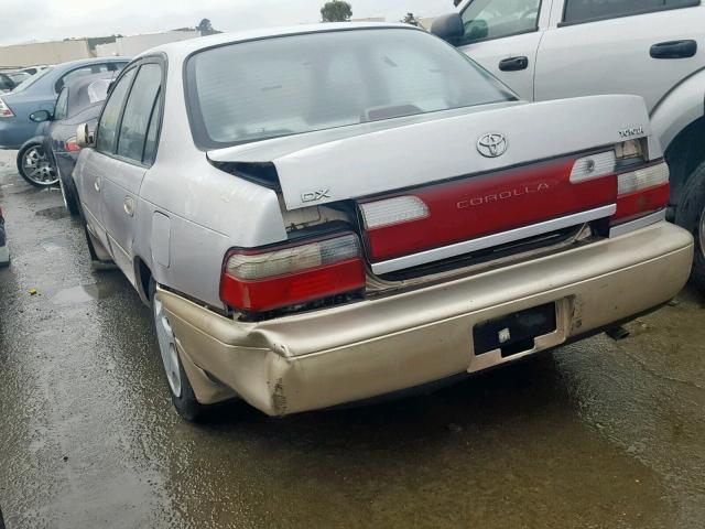 1NXBB02E7TZ406622 - 1996 TOYOTA COROLLA DX BROWN photo 3