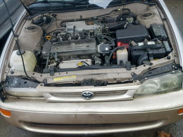 1NXBB02E7TZ406622 - 1996 TOYOTA COROLLA DX BROWN photo 7