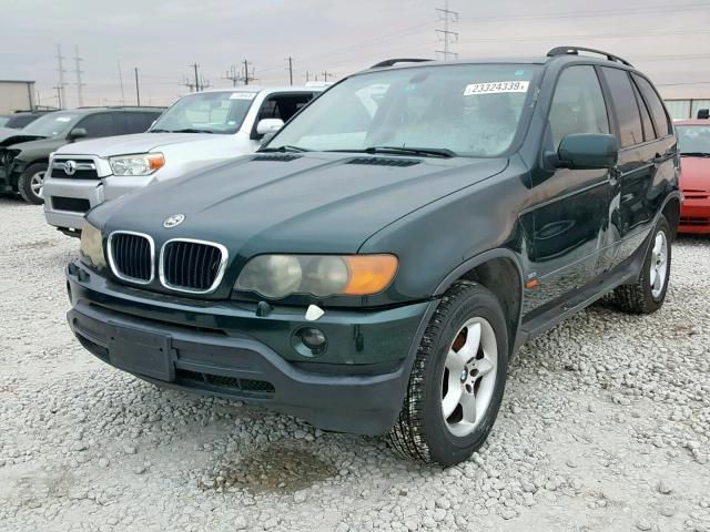 WBAFA53501LP24490 - 2001 BMW X5 3.0I BLACK photo 2