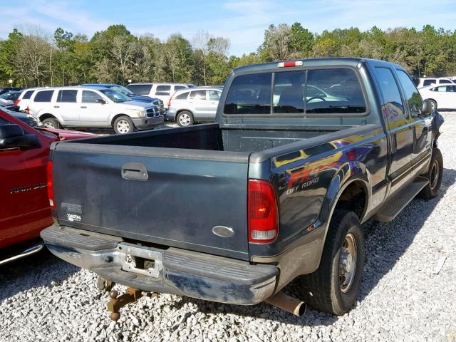 1FTNW21P74ED95847 - 2004 FORD F250 SUPER GREEN photo 4