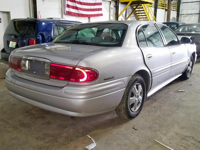 1G4HP54K914174601 - 2001 BUICK LESABRE CU GRAY photo 4