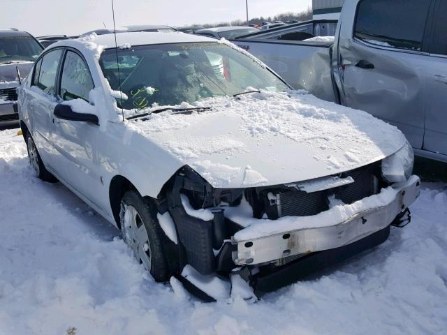 1G8AJ55F47Z123487 - 2007 SATURN ION LEVEL WHITE photo 1