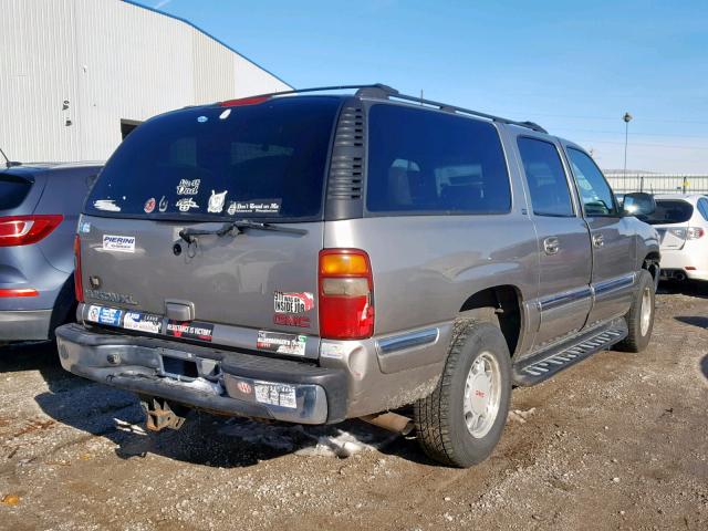 3GKFK16T51G149727 - 2001 GMC YUKON XL K GOLD photo 4