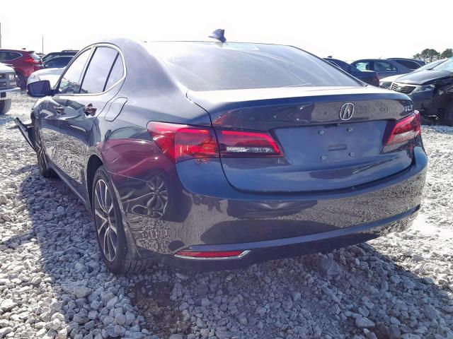 19UUB2F50FA011417 - 2015 ACURA TLX TECH GRAY photo 3