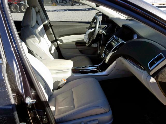 19UUB2F50FA011417 - 2015 ACURA TLX TECH GRAY photo 5