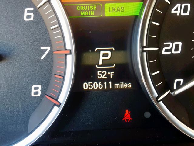 19UUB2F50FA011417 - 2015 ACURA TLX TECH GRAY photo 8