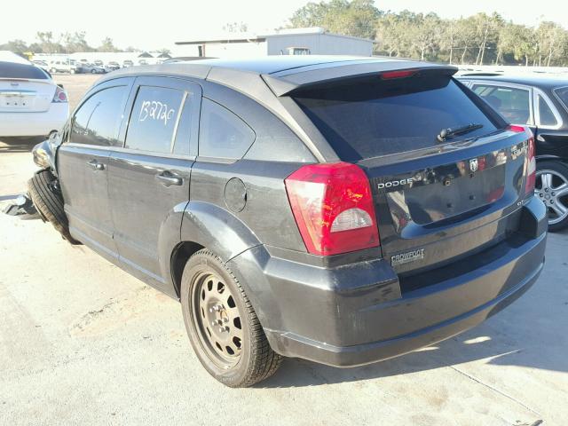 1B3HB48C99D210056 - 2009 DODGE CALIBER SX BLACK photo 3