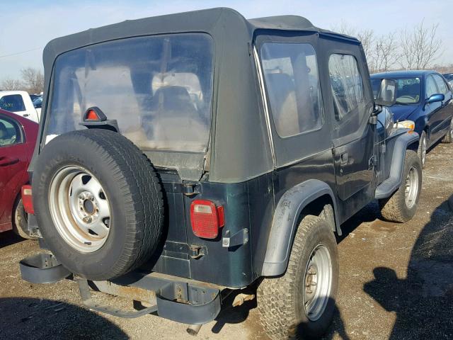 1J4FY29S7RP462413 - 1994 JEEP WRANGLER / GREEN photo 4