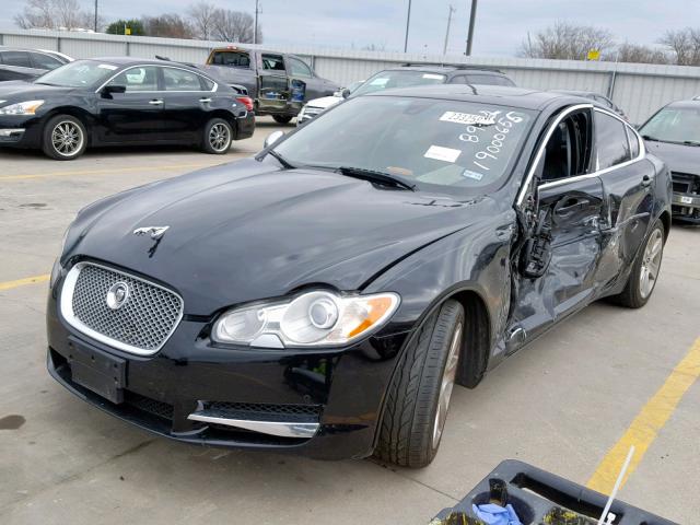 SAJWA05B49HR06105 - 2009 JAGUAR XF LUXURY BLACK photo 2