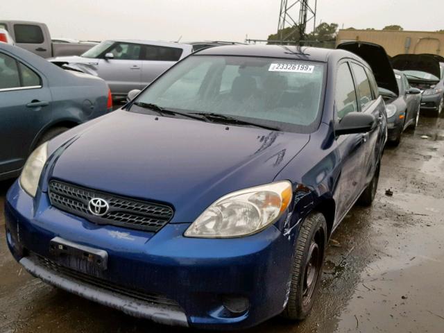 2T1KR32E05C322238 - 2005 TOYOTA MATRIX BLUE photo 2