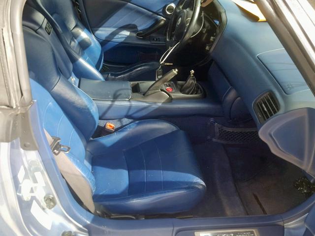 JHMAP114X2T009926 - 2002 HONDA S2000 BLUE photo 5