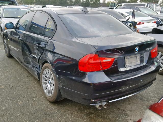 WBAPH57529NM32477 - 2009 BMW 328 I SULE BLACK photo 3