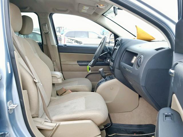 1C4NJCBB1DD222970 - 2013 JEEP COMPASS SP ლურჯი ფოტო 5