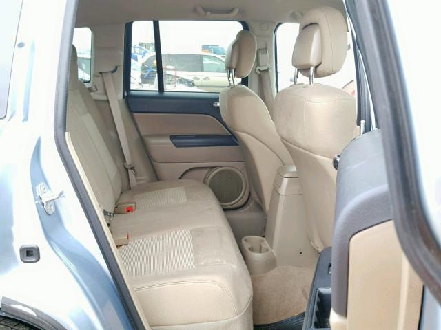 1C4NJCBB1DD222970 - 2013 JEEP COMPASS SP ლურჯი ფოტო 6