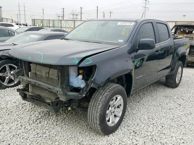 1GCGSCENXH1331558 - 2017 CHEVROLET COLORADO L GREEN photo 2