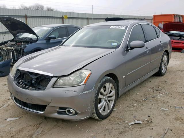 JNKCY01E19M802514 - 2009 INFINITI M35 BASE GRAY photo 2